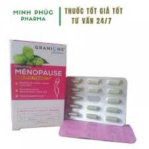 Viên uống Granions Menopause giúp bổ sung Estrogen tự nhiên