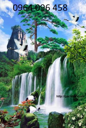 Gạch tranh 3d khổ đứng - 54AV