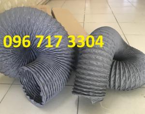 Chuyên phân phối ống gió mềm vải HÀN QUỐC Phi 75, Phi 100, Phi 125,....Phi 500