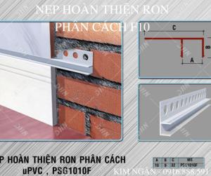 Nẹp tạo ron phân cách - nẹp tách khe