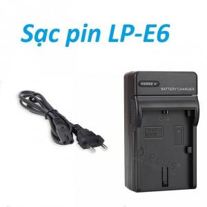 SẠC PIN LP-E6 DÙNG CHO PIN CANON LP-E6