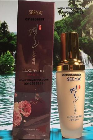 Kem chống nắng SEEYA Luxury BB SPF 50 Nền trắng