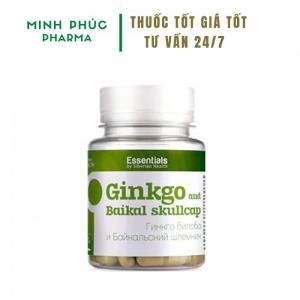 Viên uống bổ não Ginkgo and Baikal skullcap - Hoạt huyết, tăng cường