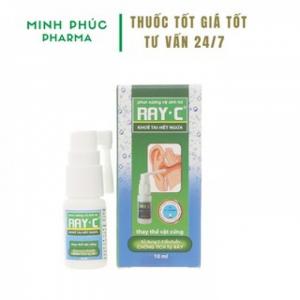 Xịt tan ráy tai Ray C