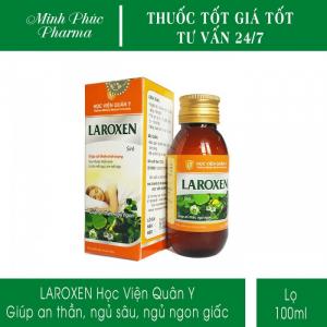 Siro Laroxen Học viện quân y hỗ trợ điều trị mất ngủ