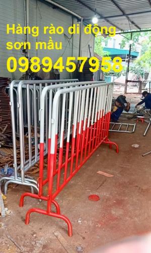Rào chắn barie, hàng rào di động 1mx2m, 1,5mx2m