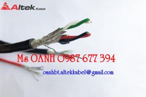 Cáp tín hiệu RS485 2 pair 24AWG - Screened Low Capacitance Computer Cable