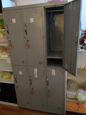 Tủ Locker 6 hộc lớn son tĩnh điện thanh lý