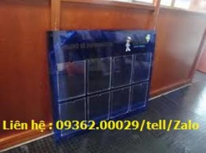 Kệ mica treo tường checklist A4- Nhận ship toàn quốc