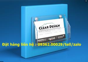Kệ mica đựng danh thiếp, card visit giá rẻ cho công ty