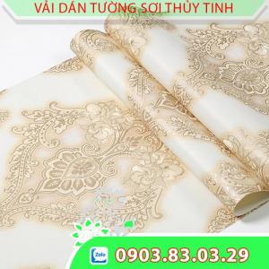 Vải dán tường sợi thủy tinnh