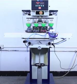 Máy in pad 4 màu,máy in ever bright,vật tư in lụa,máy móc in lụa
