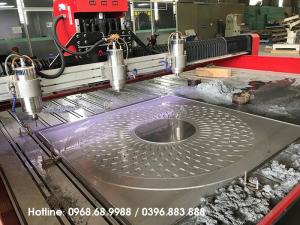 Máy CNC điêu khắc tranh đá | Máy khắc nhôm, đồng
