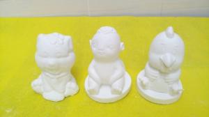 Bộ 50 tượng thạch cao kèm 50 Cây cọ + 10 khay Giá 300k