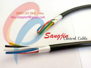 Cáp điều khiển Sangjin loại 1. CVV / CVVs