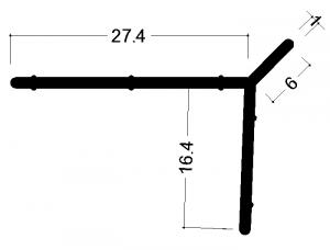 Nẹp Nhựa Trát Góc Tg-10