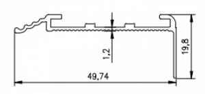 Nẹp cầu thang NYSN1