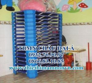 Giường ngủ mầm non chất lượng cao, đảm bảo giấc ngủ ngon cho bé