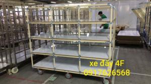 xe đẩy 5 tầng 4 khoang