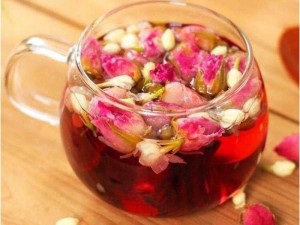 Trà hoa Nhài_hoa Hồng_ hoa Atisô đỏ