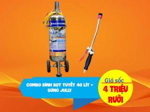 [Combo] Bình bọt tuyết Kokoro và súng Jully