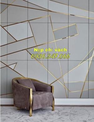 Nẹp chỉ vách T10 inox 304 trắng bóng