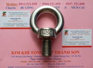 0968.521.058 Móc cẩu dương inox 304 M36,M30 - Đại lý bán tai cẩu M64,M56 mạ.