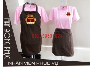Áo thun đồng phục nhân viên quán ăn, quán cafe giá rẻ hcm