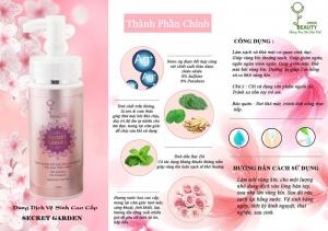 Dung dịch vệ sinh phụ nữ cao cấp Secret Garden