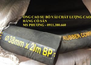 Bán ống cao su bố vải hàng 3 lớp, 5 lớp, 7 lớp bố vải