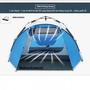 Lều dã ngoại tự bung 2 phòng cho 3-4 người Gazelle Outdoor GL1668
