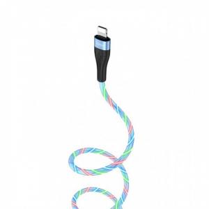 Cáp Sạc Nhanh Hoco U85 Chân lightning - micro usb - type C - Có Đèn Led Trên