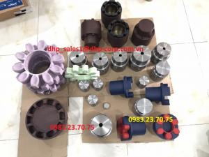 Khớp nối Rotex - Cao su giảm chấn, vòng đệm hoa mai