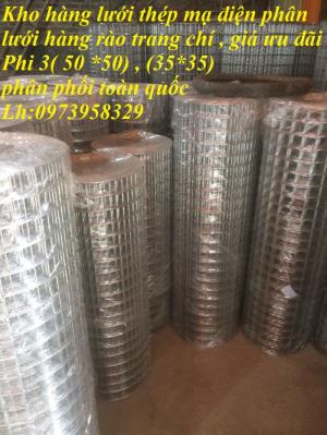 Lưới B40 - Lưới thép hàn ô vuông, lưới thép hàn mạ kẽm