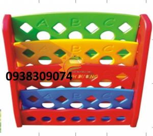 Kệ nhựa hình con vật đáng yêu cho trường mầm non
