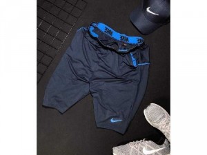 Quần short nam Nk 2 màu đen xanh cao cấp