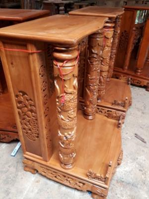 Bàn thờ ông địa gỗ căm xe