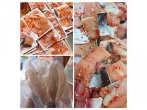 Cá dứa ướp tỏi ớt khay 500 gram