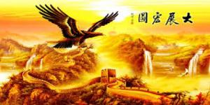 Tranh gạch 3d vạn lý trường thàng