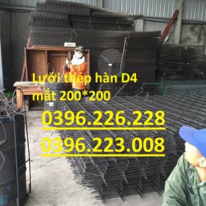 Lưới thép hàn D3,D4,D5 mắt 100*100, 150*150 , 200*200