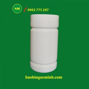 Hủ nhựa 500gr 2 ngấn đựng bột, Hủ nhựa 1kg, Muỗng nhựa.