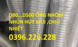 Ống nhôm nhún, ống bán cứng chịu nhiệt thông khí giá rẻ