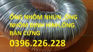 Ống nhôm nhún, ống bán cứng chịu nhiệt thông khí giá rẻ