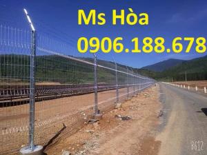 Hàng rào mạ kẽm, lưới thép hàng rào, khung hàng rào lưới thép vách ngnaw