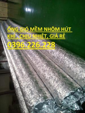 Tổng kho cung cấp và phân phối ống gió mềm nhôm hàn quốc đường kính D400...D1