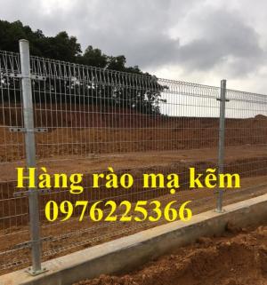 Hàng rào lưới thép mạ kẽm nhúng nóng