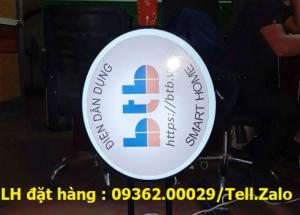 Gia công, lắp đặt tại nhà sản phẩm biển vẫy, biển hút nổi đèn led cho cửa hàn