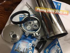 Vỏ màng UF 8040 inox 304, 400 psi