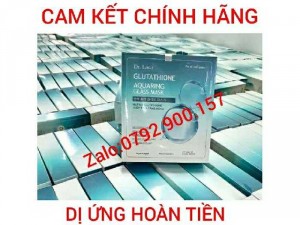 Mặt nạ Glutathione thủy tinh căng bóng –