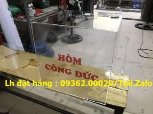 Có sẵn hòm phiếu mica, thùng bỏ phiếu, thùng từ thiện giá rẻ ship tại Hà Nội